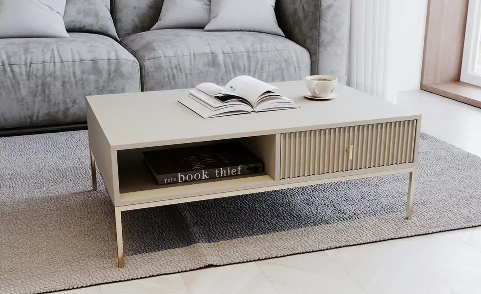 Couchtisch Maglione BHL 68|39,9|104,2 cm