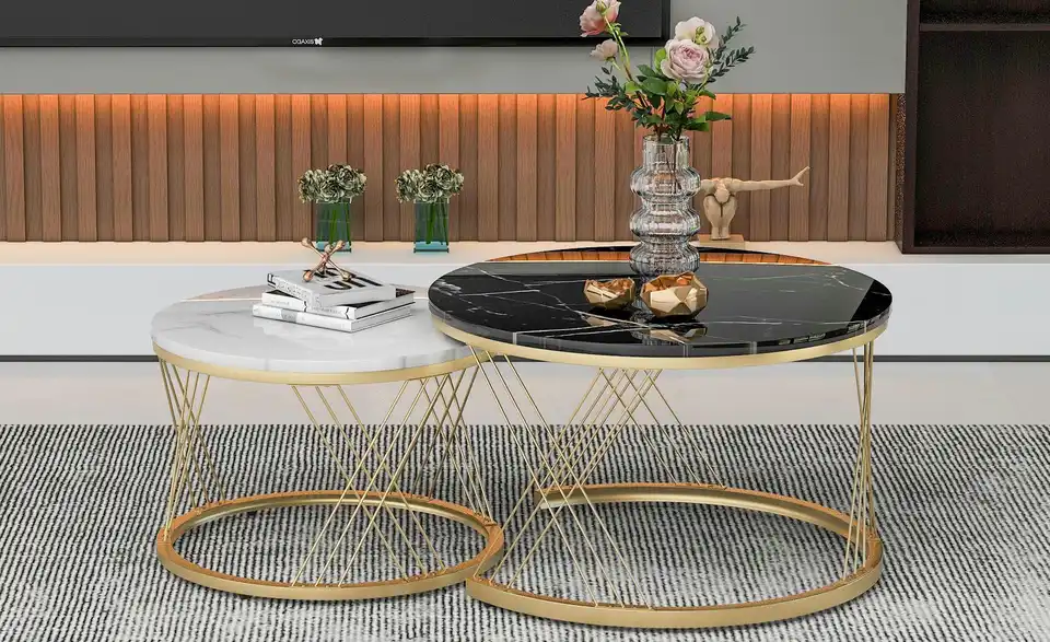 Couchtisch 2er-Set BHL 70|45|70 cm