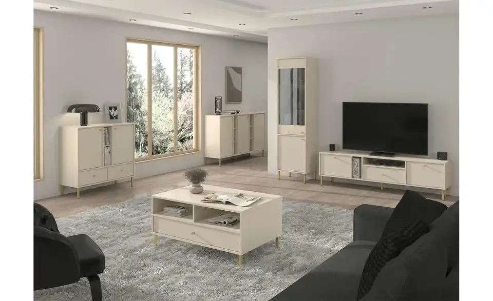 Selsey Couchtisch mit Schublade Okito BHL 65|50|100,2 cm