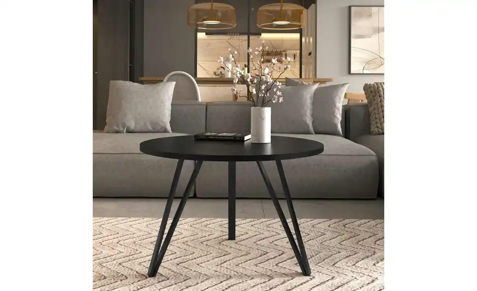 Couchtisch L 67 cm, Ø 67 cm