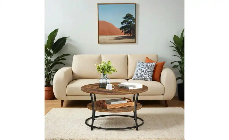 Couchtisch H 45 cm, Ø 80 cm