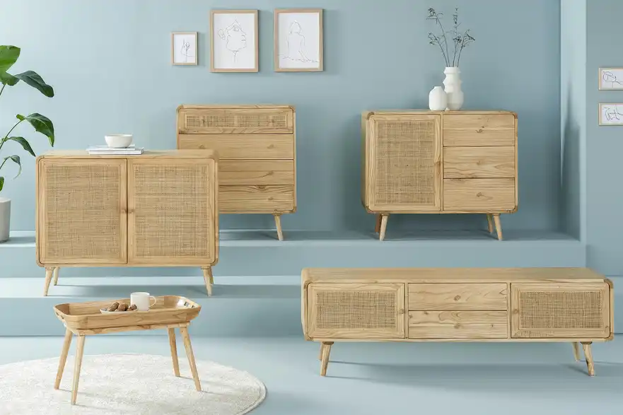 TV-Lowboard Mandrea BHT 160|50|38 cm