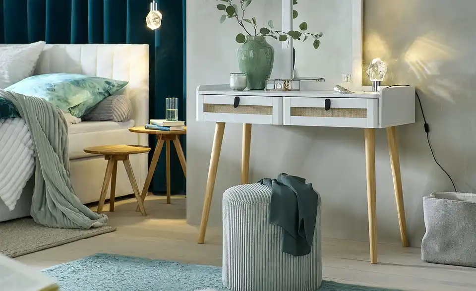 Schminktisch inklusive Spiegel Seveso BHL 50|137|100 cm