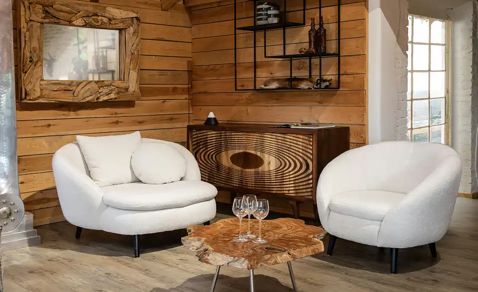 Sessel Smooth BHT 100|80|85 cm, Kunstfaser