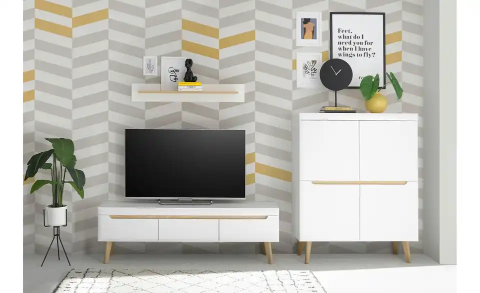 Highboard Malaren BHT 107|134|40 cm