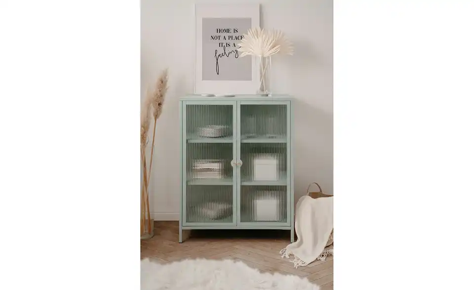 Vitrine Milea BHT 80|101,5|40 cm