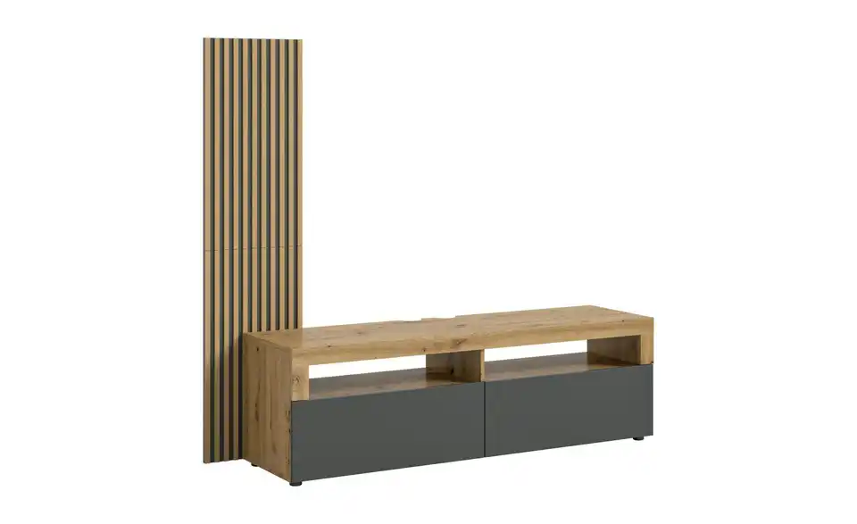 Lowboard inkl. Paneel Ole BHT 160|90|45 cm