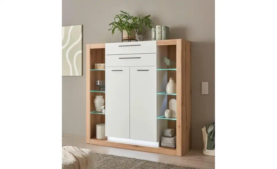 Highboard Busso BHT 141|139|37 cm