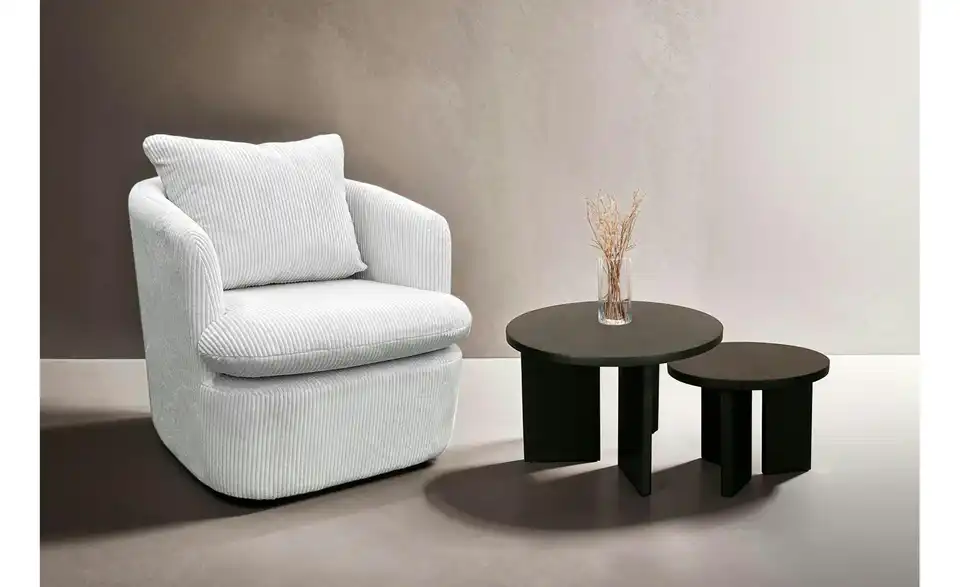 Beistelltisch 2er-Set Round BHL 60|41|60 cm