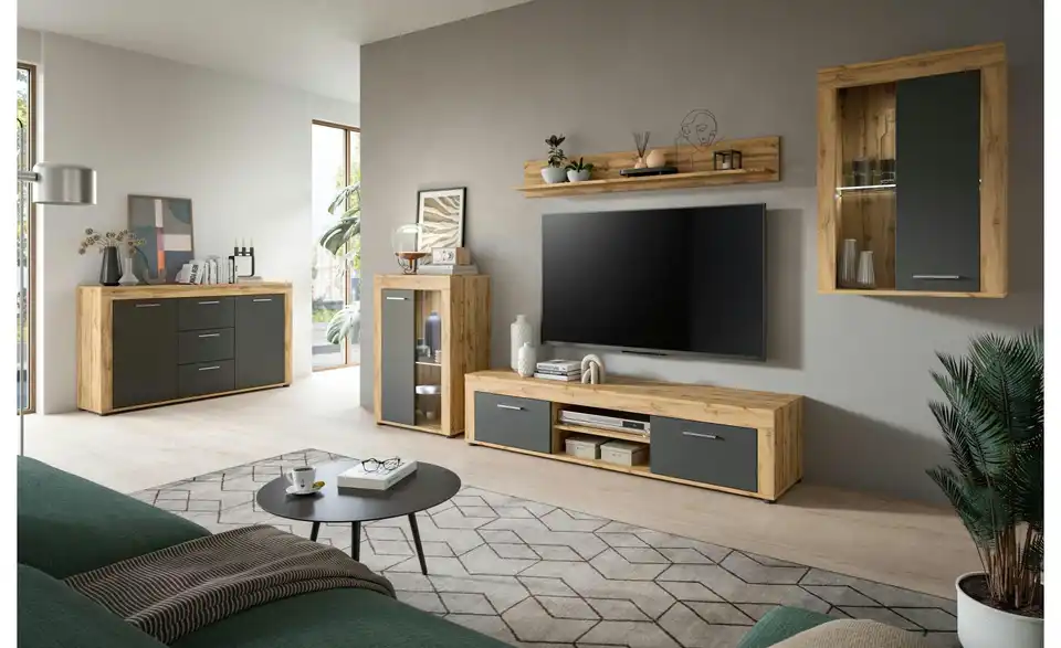 Hängevitrine Bardenas BHT 60|86|35 cm