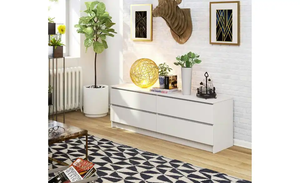 Kommode 160 cm breit Kuno BHL 160|55|40 cm