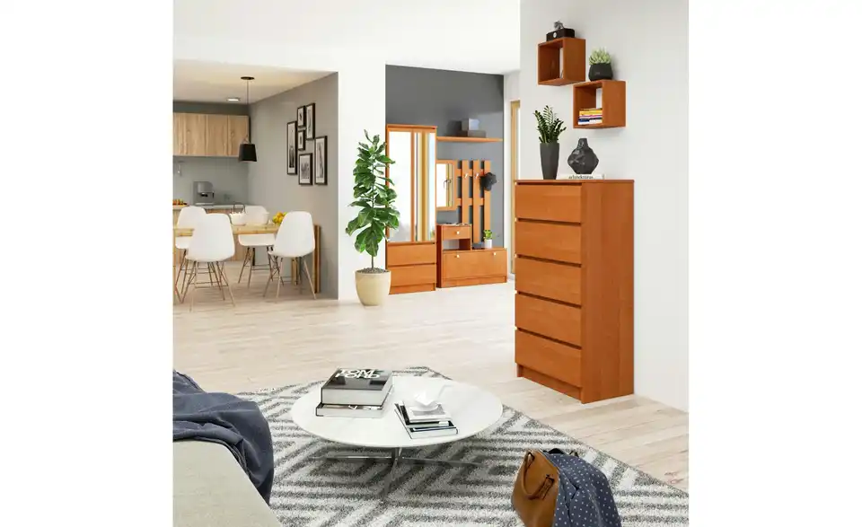 Kommode mit 5 Schubladen Kai BHL 60|121|40 cm