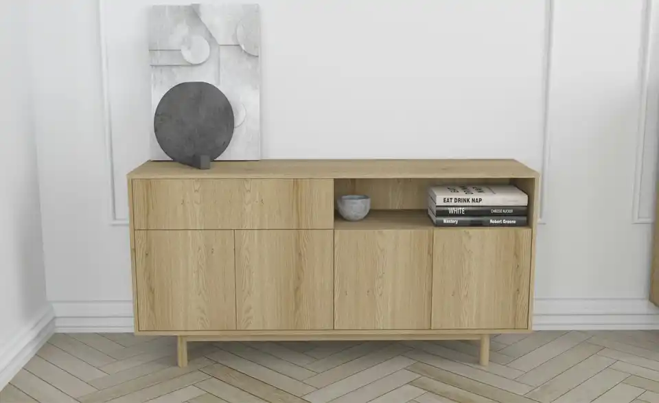 Roomers Sideboard Offida BHT 155|80|43 cm