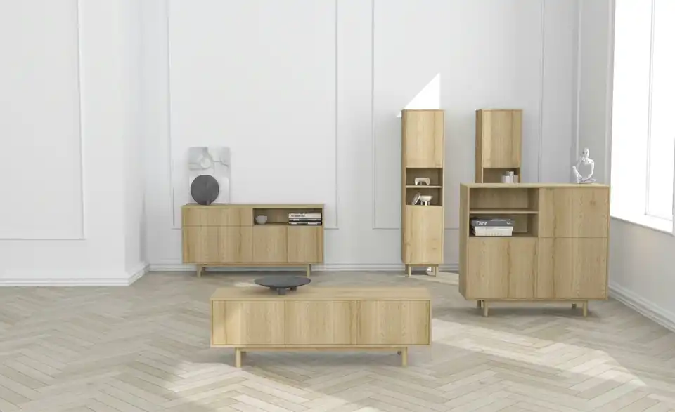 Roomers Highboard Offida BHT 125|115|43 cm