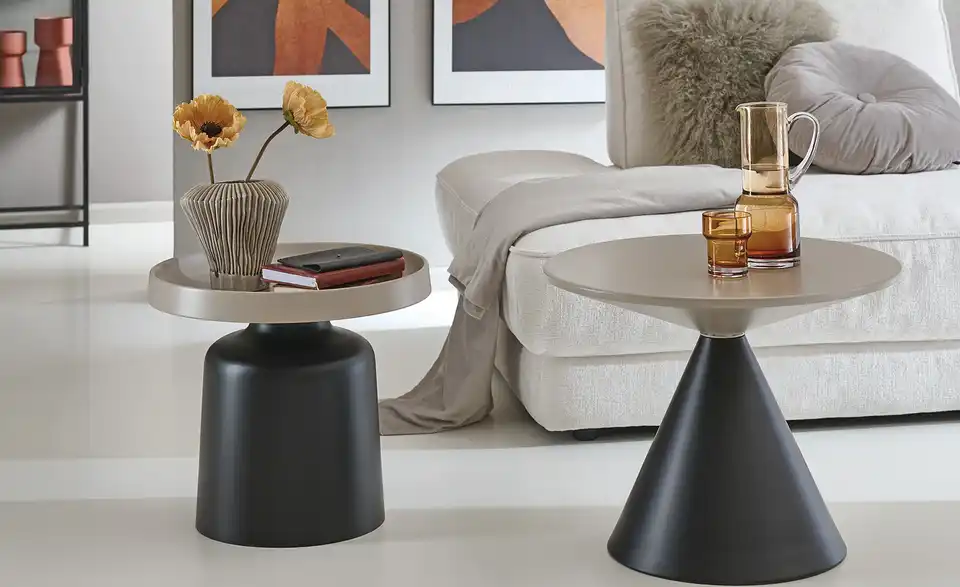 Beistelltisch Road H 47 cm, Ø 60 cm