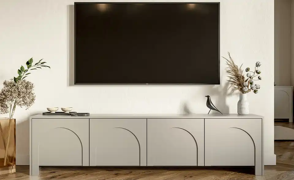 TV-Lowboard Arsoli BHT 204|54|35 cm