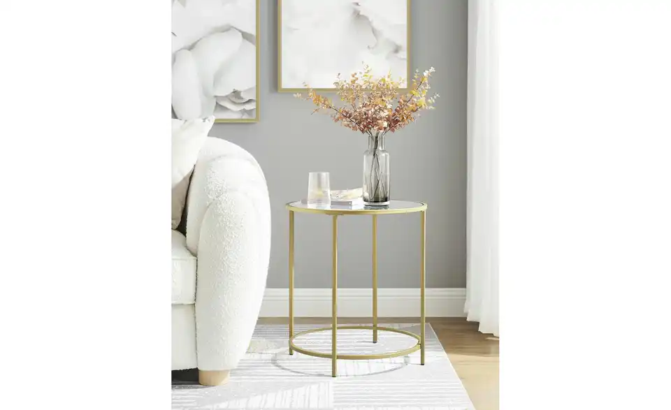 Beistelltisch Baris L 50 cm, Ø 50 cm