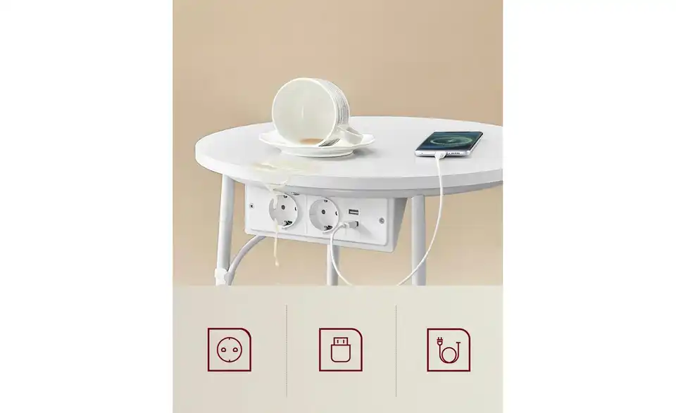 Beistelltisch Lilea BHL 45|50|45 cm