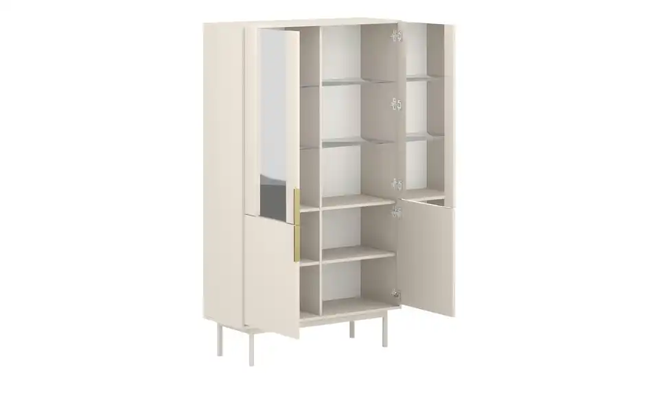 Vitrine Vinchio BHT 104|179,5|39 cm