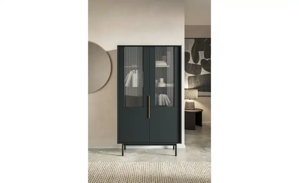 Vitrine Vinchio BHT 104|179,5|39 cm