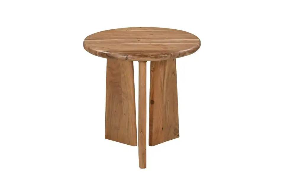 Beistelltisch Acacia Wave H 60 cm, Ø 60 cm