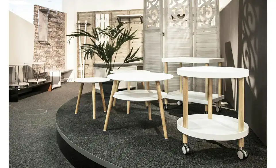 Beistelltisch L 50 cm, Ø 50 cm