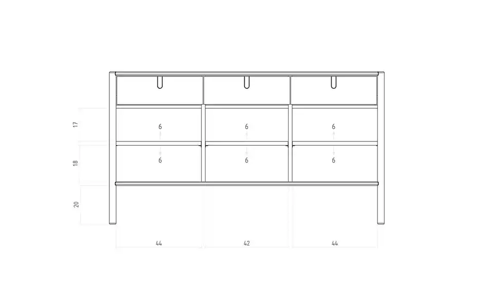 Sideboard Greta BHL 142|79|46 cm