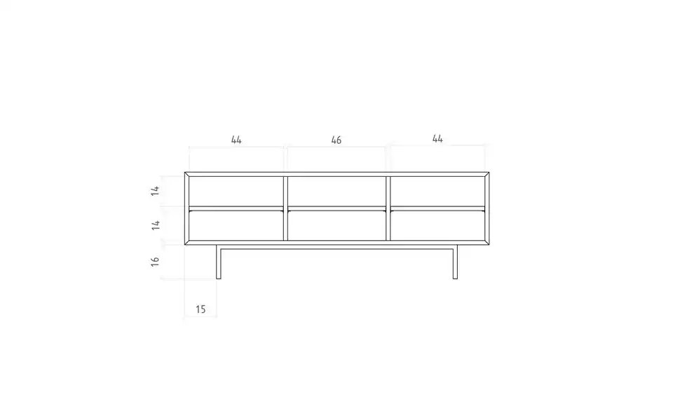 Lowboard Clara BHL 144|50|45 cm