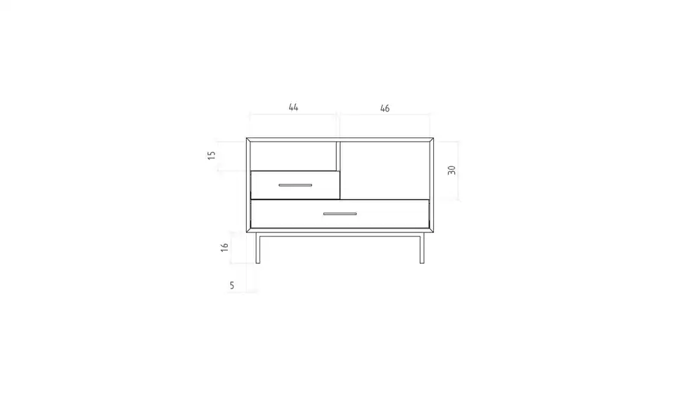 Sideboard Clara BHL 97|65|45 cm