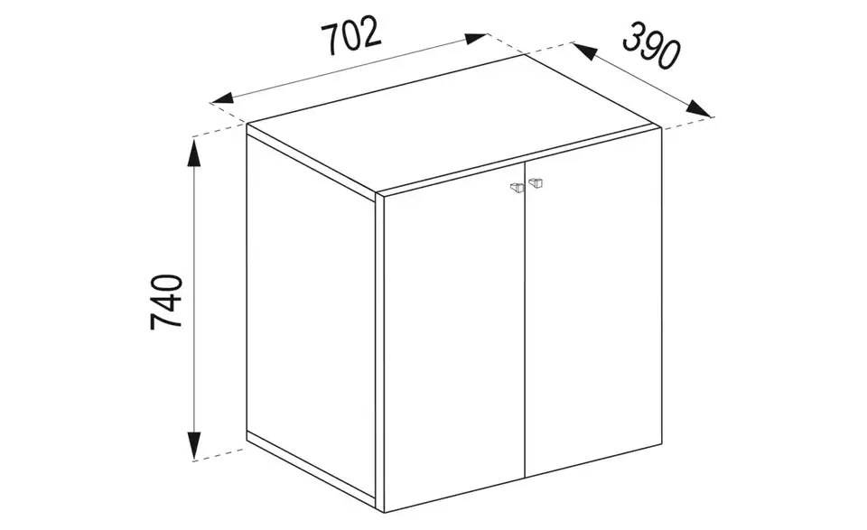 Sideboard BHL 70|75|36 cm
