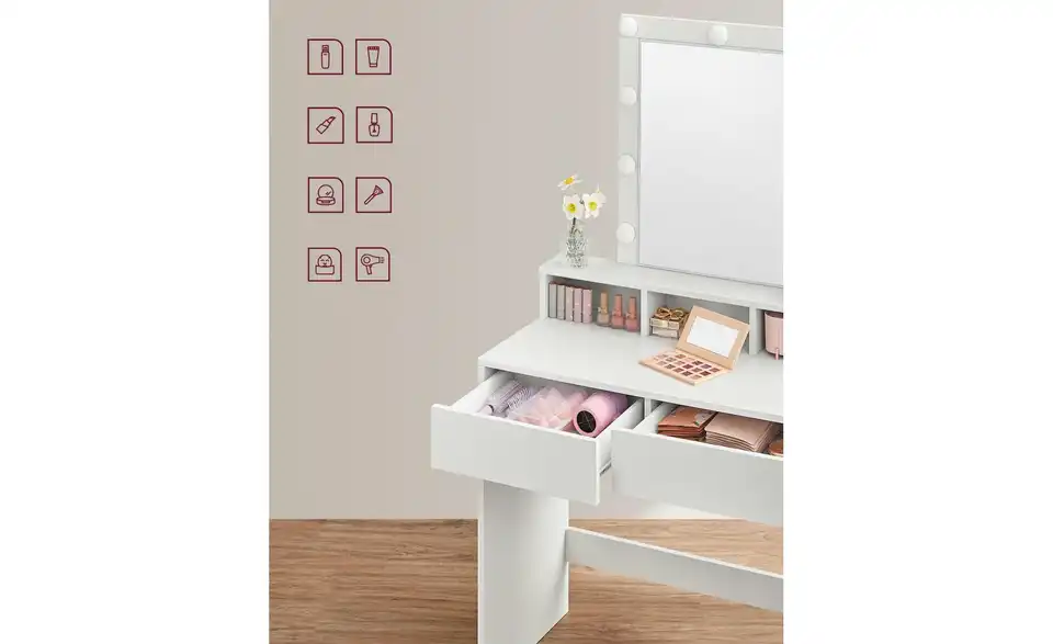 Schminktisch BHL 40|145|80 cm