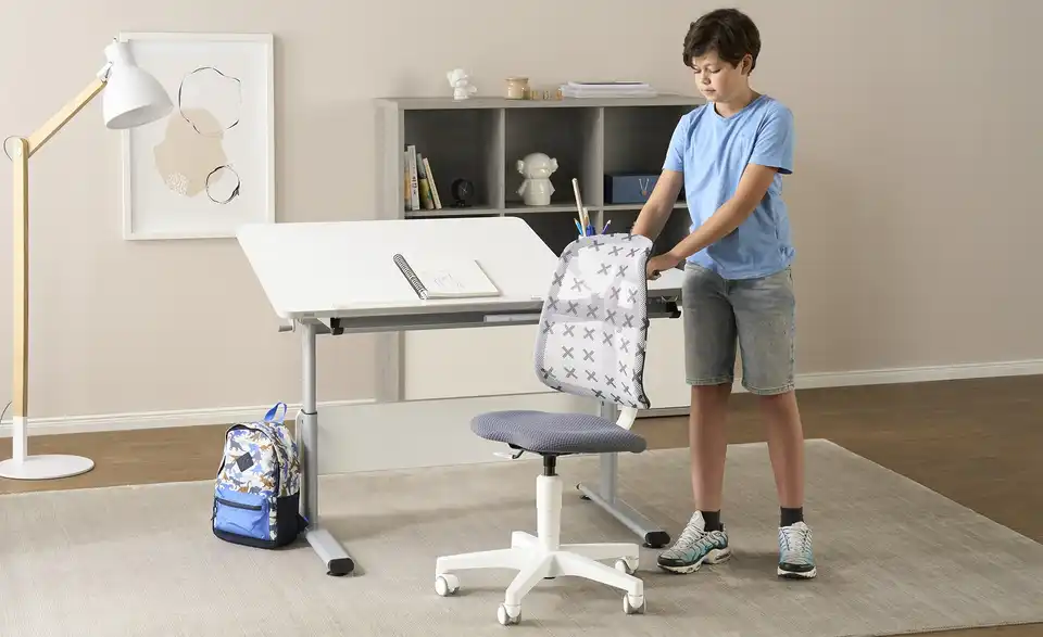 PAIDI Kinder- und Jugenddrehstuhl Sino 2 BHT 54|97|53 cm, Kunstfaser PAIDI Kinder- und Jugenddrehstuhl Sino 2 BHT 54|97|53 cm, Kunstfaser