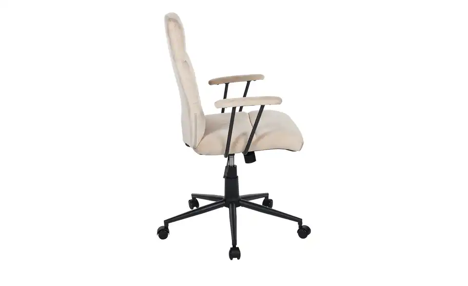 Büro-Drehstuhl Frieda BHT 57|103|57 cm, Velours