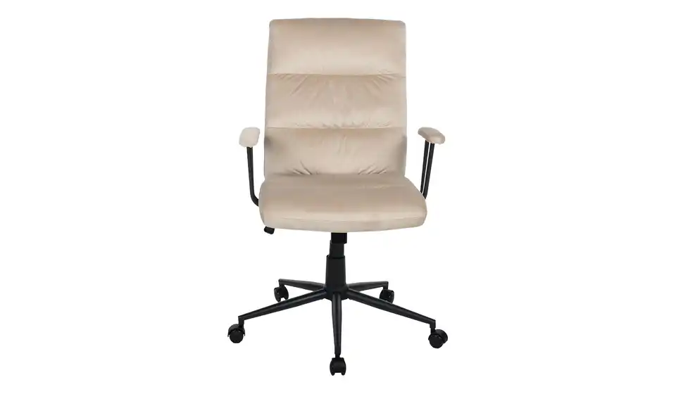 Büro-Drehstuhl Frieda BHT 57|103|57 cm, Velours