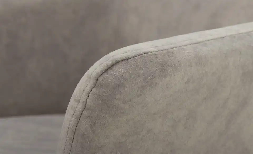 Bürodrehstuhl Vechte BHT 60|82|66 cm, Samt