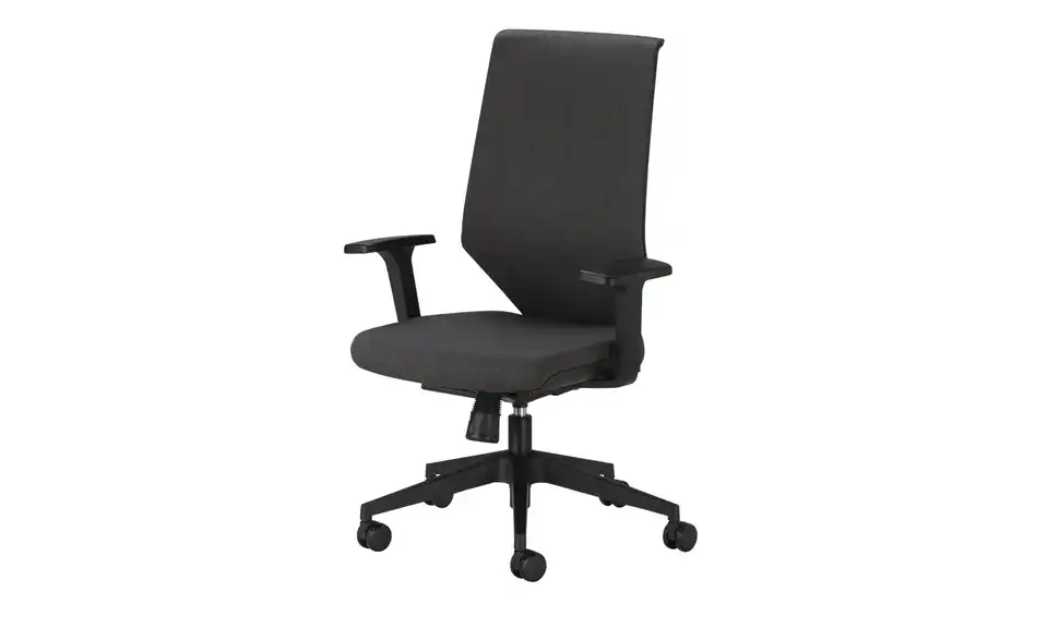 Büro-Drehstuhl Zala neu BHT 68,5|118|68,5 cm, Kunstfaser