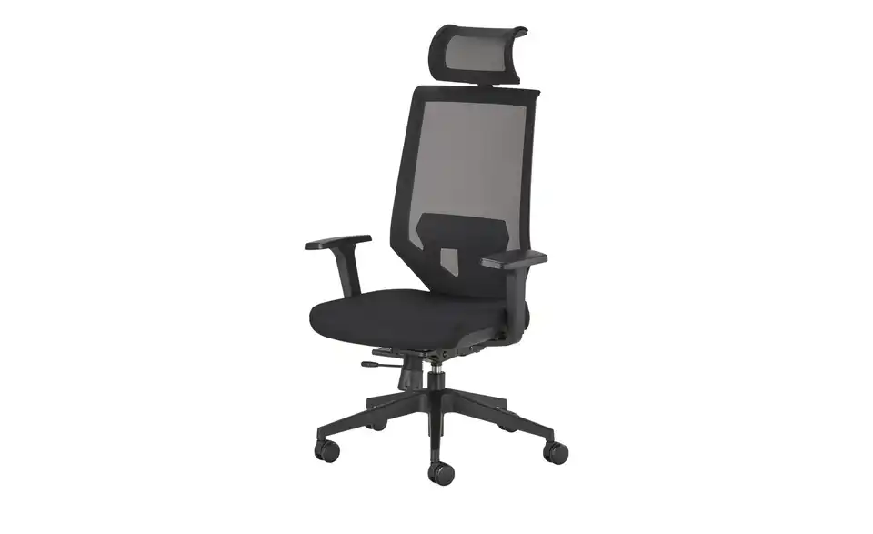 Büro-Drehstuhl Zenn neu BHT 67|103,6|63,5 cm, Kunstfaser