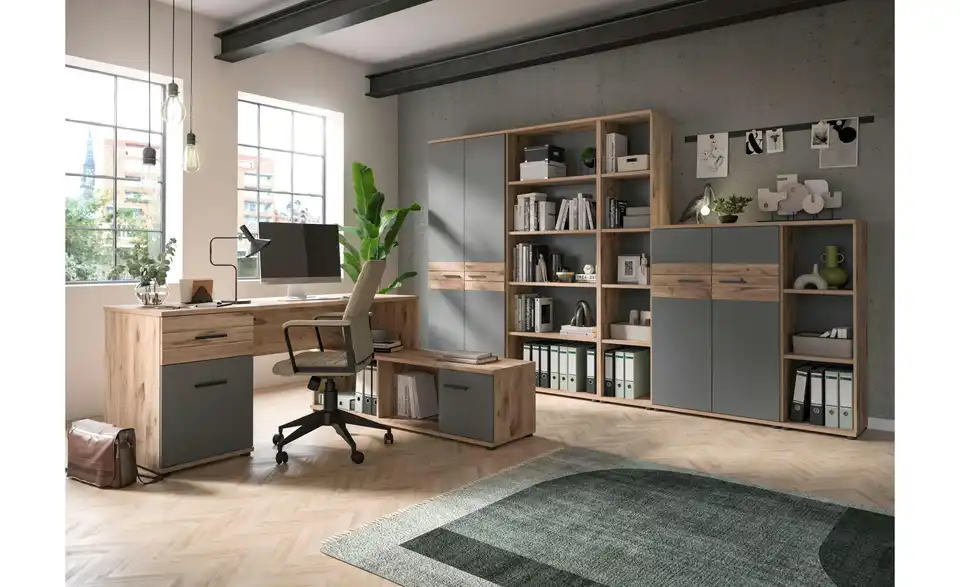 Büroschrank Mulde BHT 80|199|37 cm Büroschrank Mulde BHT 80|199|37 cm