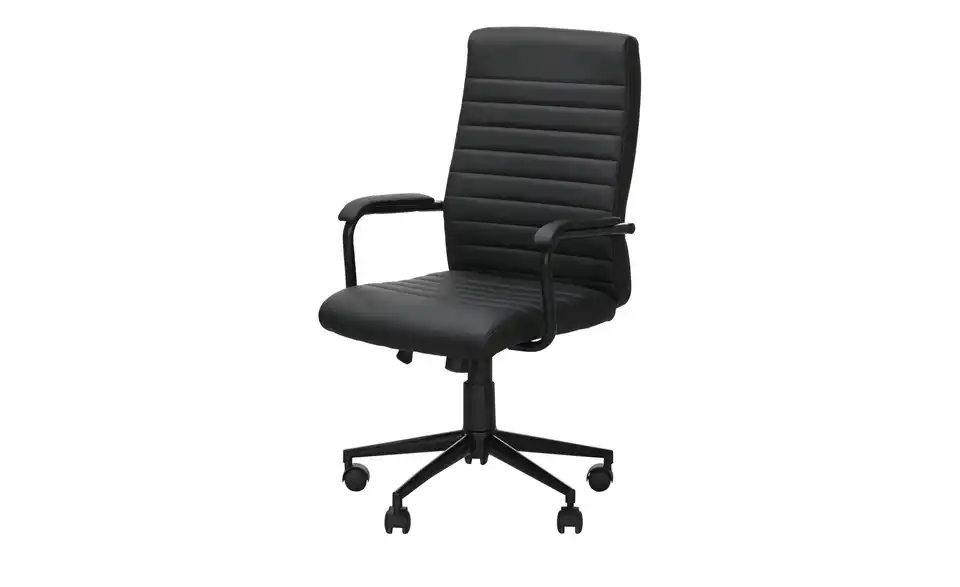 Bürodrehstuhl Bug BHT 63|102|65 cm, Kunstleder