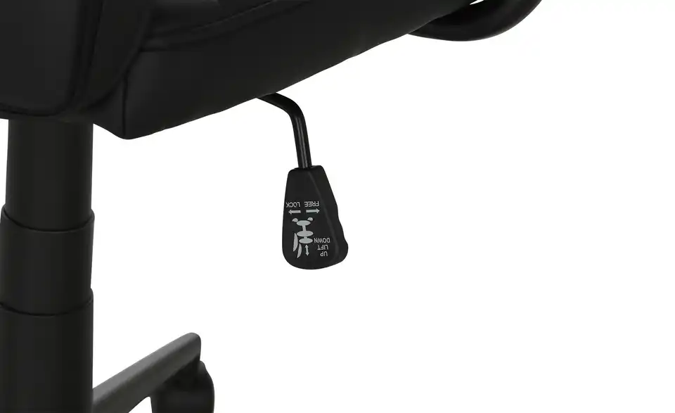 Bürodrehstuhl Bug BHT 63|102|65 cm, Kunstleder