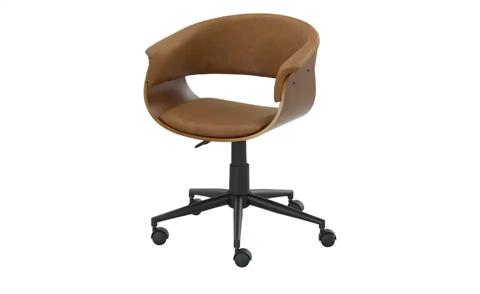 Büro-Drehstuhl Alb BHT 63|73,5|61,5 cm, Kunstleder