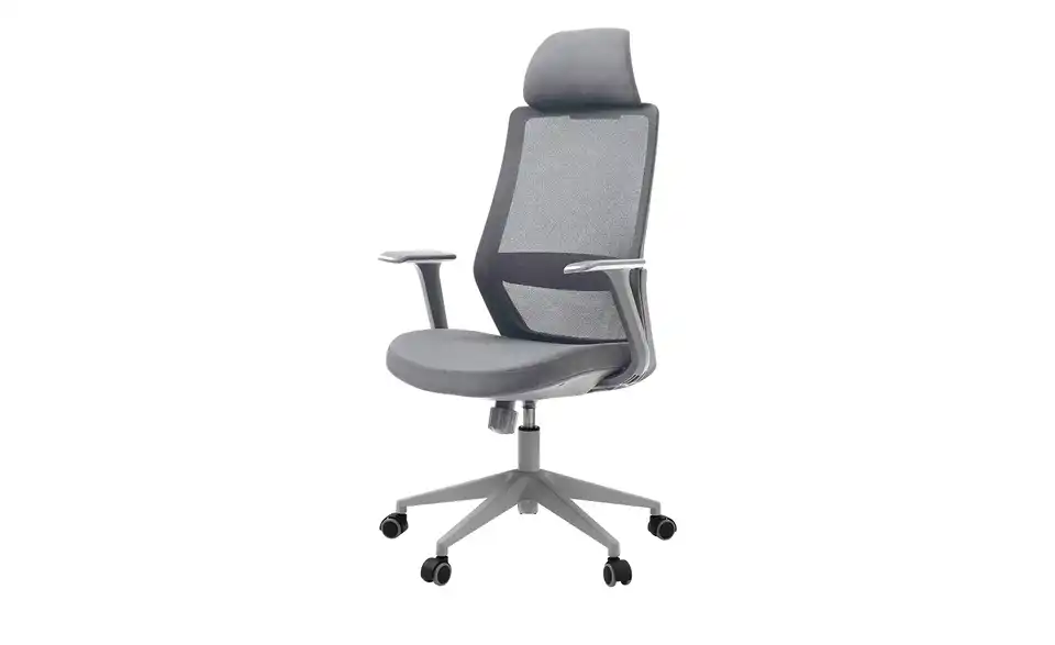 Bürodrehstuhl Havel BHT 61|120|62 cm, Netzstoff/Mesh