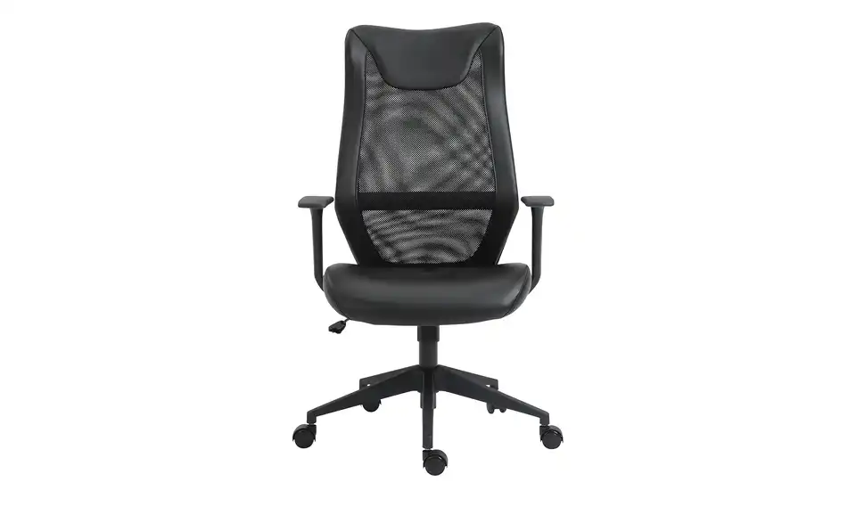 Bürodrehstuhl Frödisch BHT 64|117|62 cm, Kunstleder