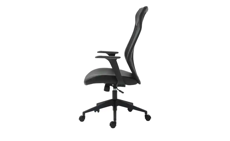 Bürodrehstuhl Frödisch BHT 64|117|62 cm, Kunstleder