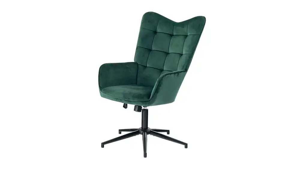 Drehbarer Sessel BHL 69|91,5|61 cm, Samt