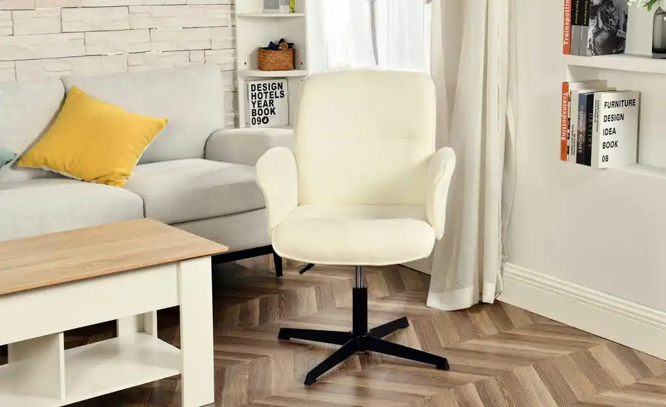 Drehbarer Sessel BHL 59,5|93|61,5 cm, Webstoff