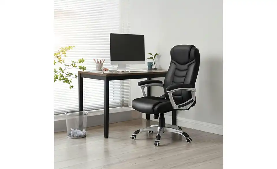 Bürostuhl BHL 70|107|70 cm, Leder Bürostuhl BHL 70|107|70 cm, Leder