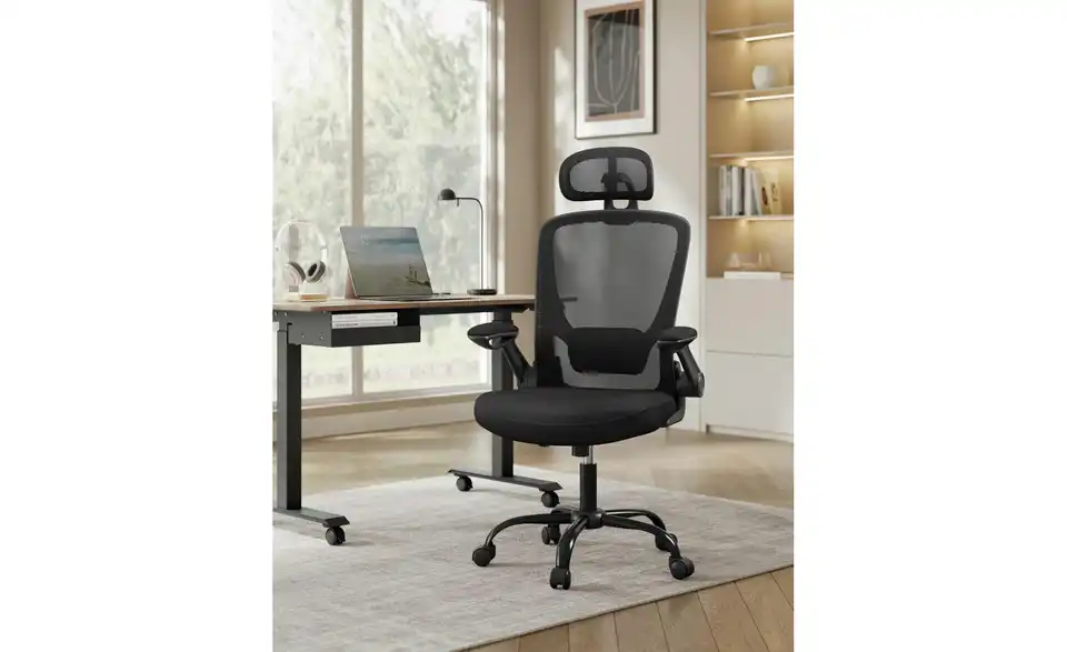 Bürodrehstuhl BHL 64|130|64 cm, Flachgewebe