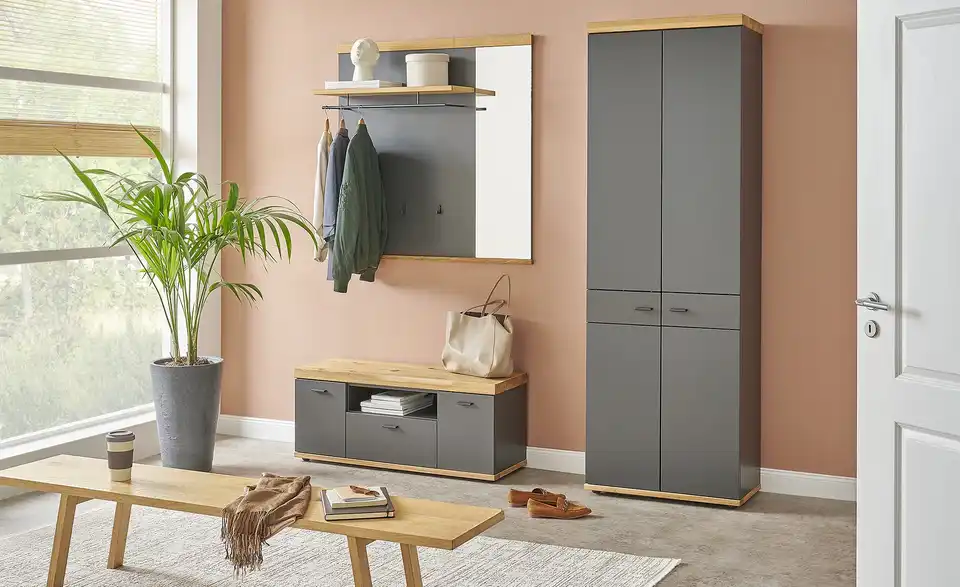 Garderobenschrank Mirow BHT 70|211|37 cm