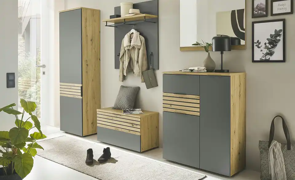 Garderobenschrank Mori BHT 60|200|38 cm